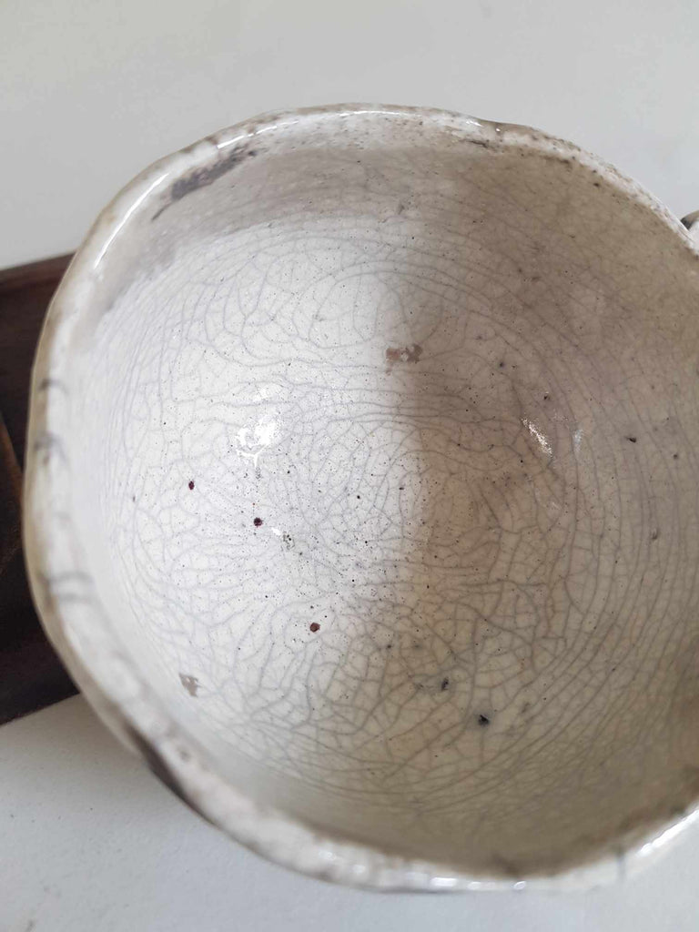 Set of Two Raku Bowls